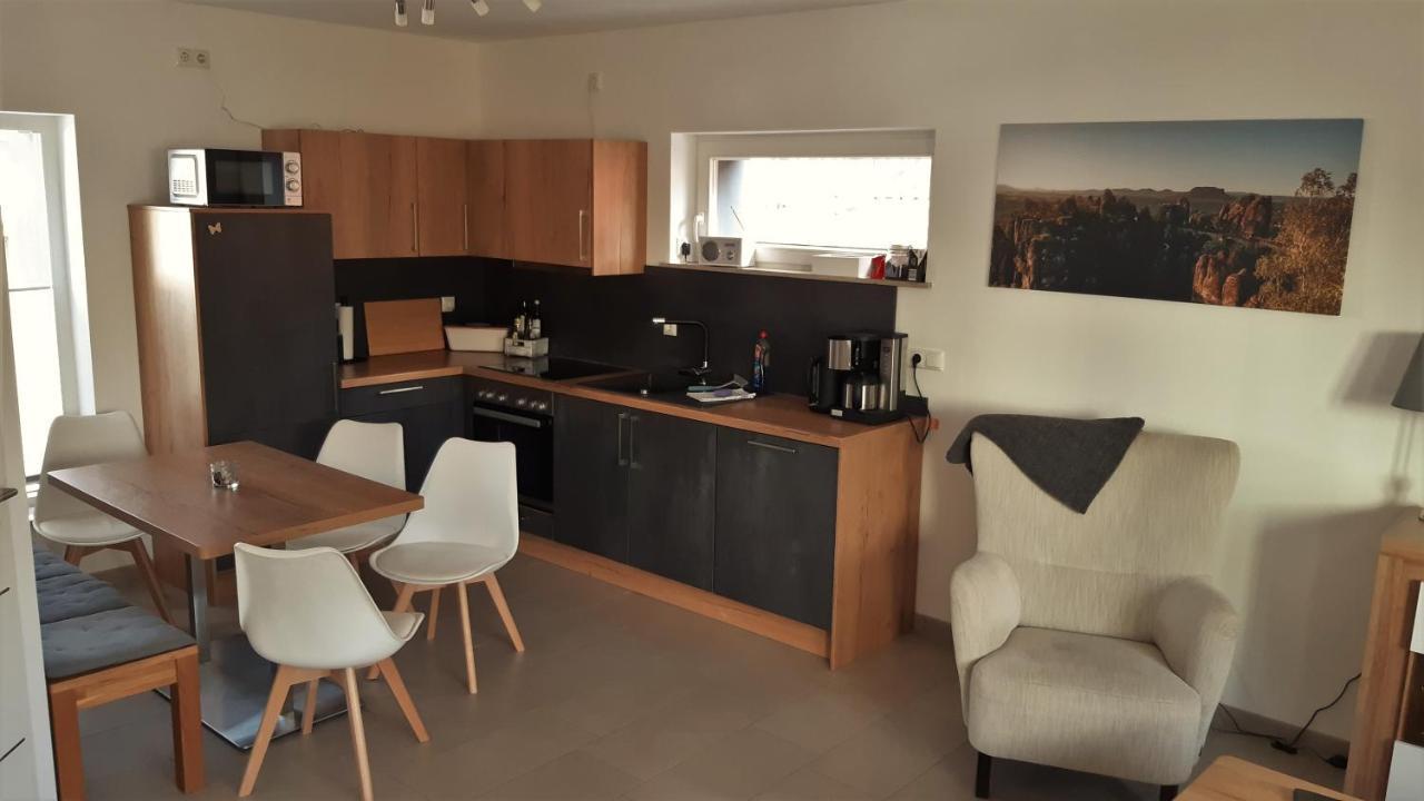Ferienhaus Papstdorf Kurort Gohrisch Esterno foto